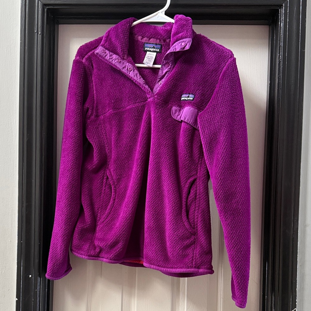 Patagonia Magenta Fleece Pullover